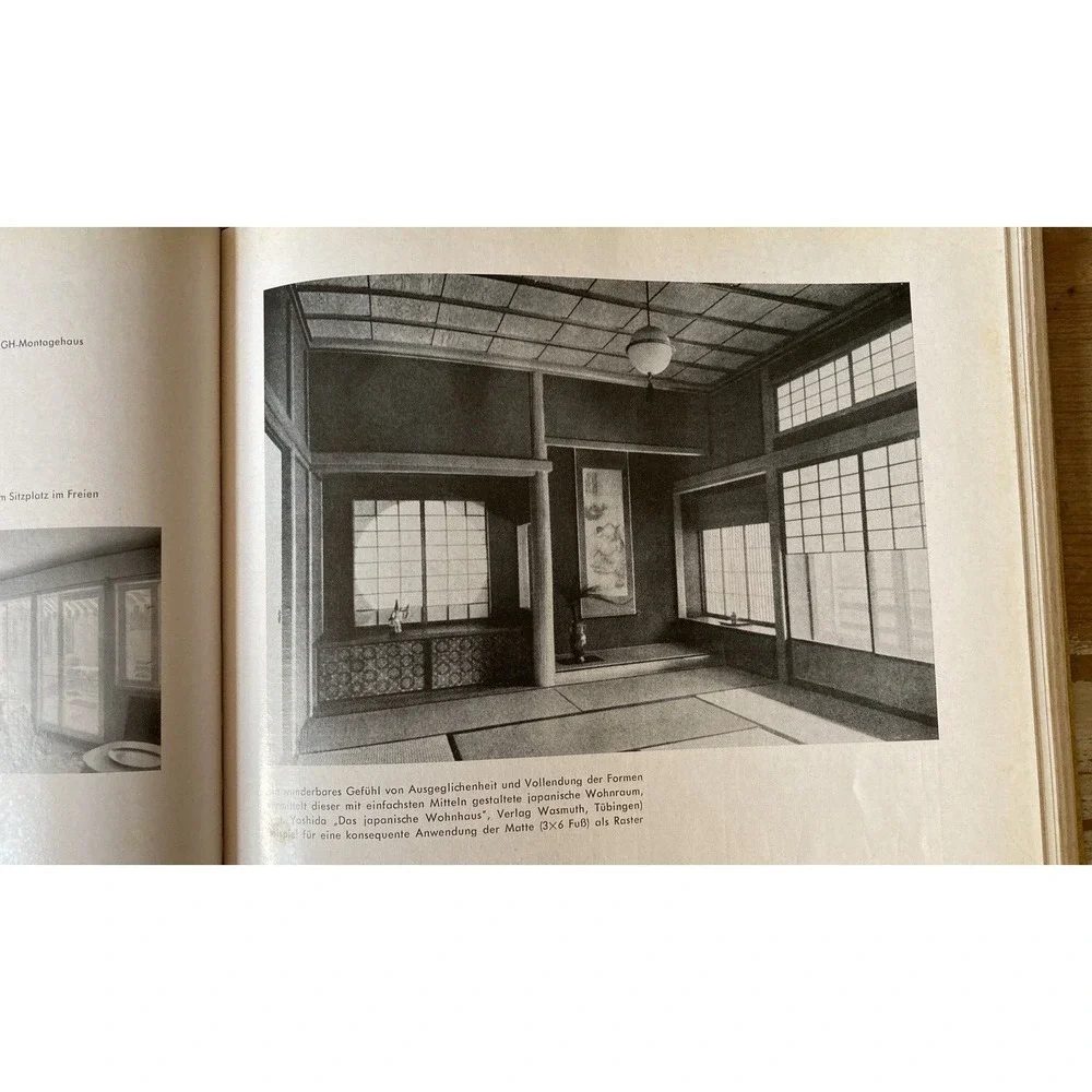 Vintage German HC book Modernes Wohnen Modern Living mid cent modern design 1954